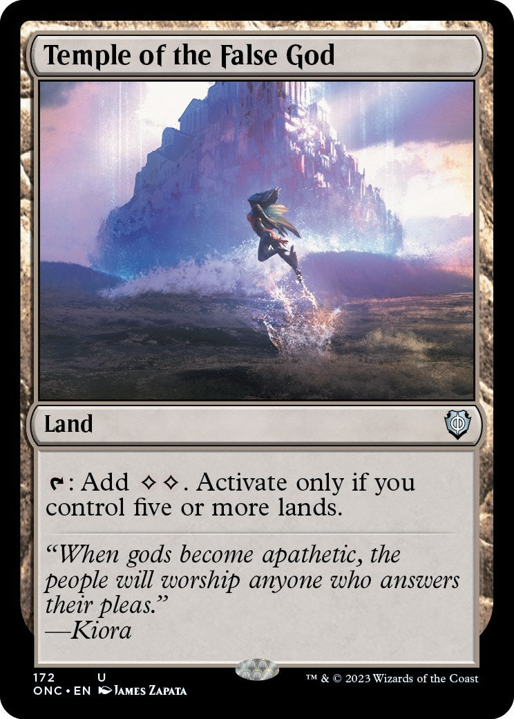 Image for Temple of the False God (172) (ONC) - Magic: The Gathering
