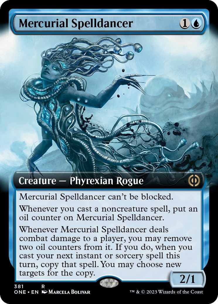 Image for Mercurial Spelldancer (Extended Art) (381) (ONE) - Magic: The Gathering
