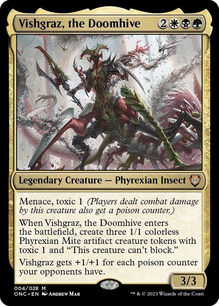 Image for Vishgraz, the Doomhive (4) (ONC) - Magic: The Gathering