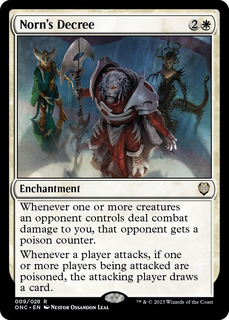 Image for Norn's Decree (9) (ONC) - Magic: The Gathering