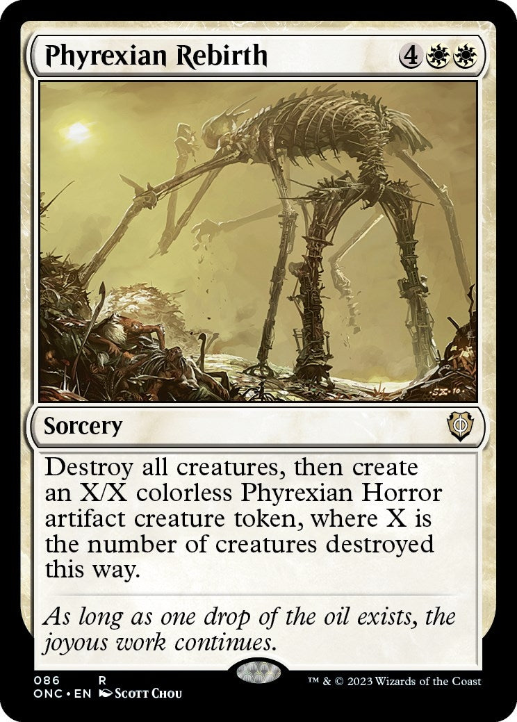 Image for Phyrexian Rebirth (86) (ONC) - Magic: The Gathering