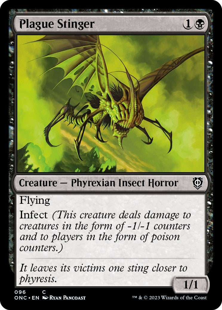Image for Plague Stinger (96) (ONC) - Magic: The Gathering