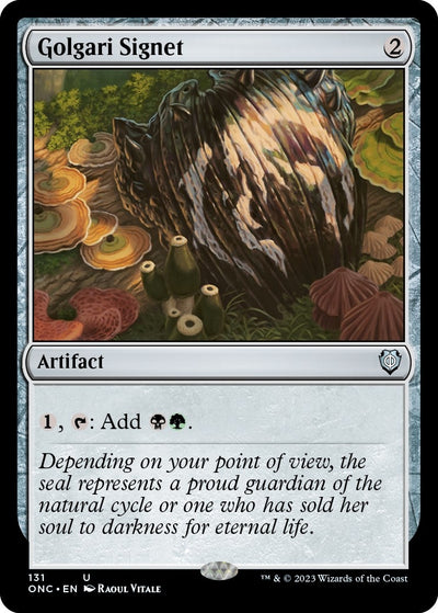 Golgari Signet (131) (ONC)