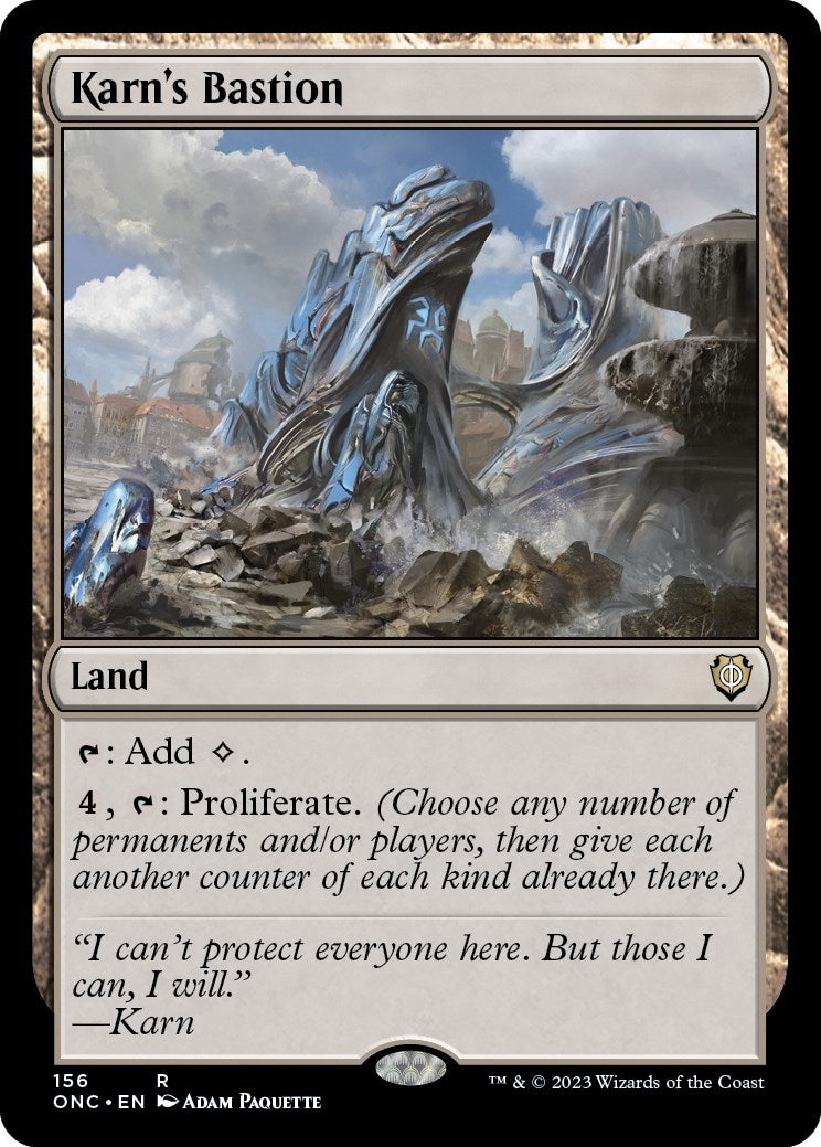 Image for Karn's Bastion (156) (ONC) - Magic: The Gathering