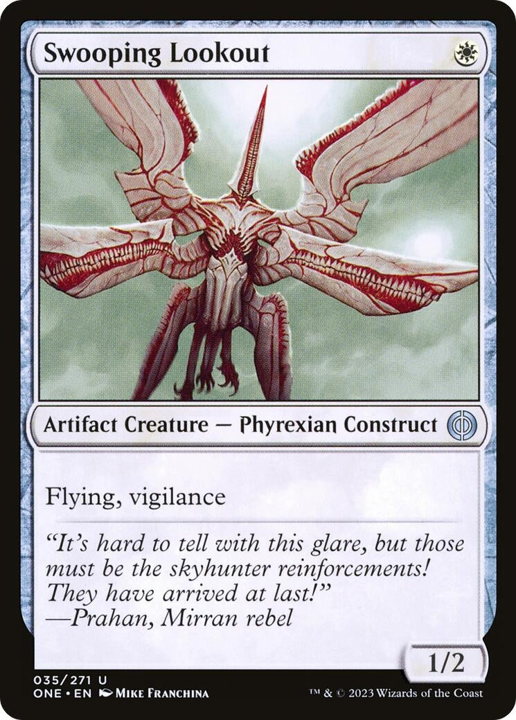 Image for Swooping Lookout (35) (ONE) - Magic: The Gathering