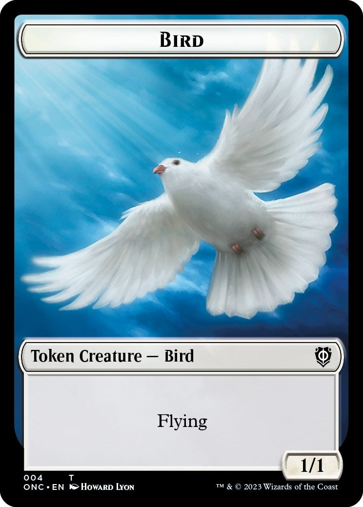 Image for Bird // Cat Double-Sided Token (4 // 1) (ONC) - Magic: The Gathering