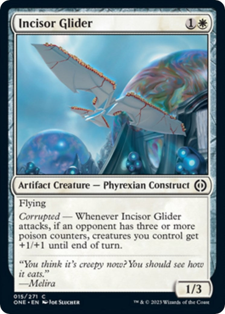 Image for Incisor Glider (15) (ONE) - Magic: The Gathering