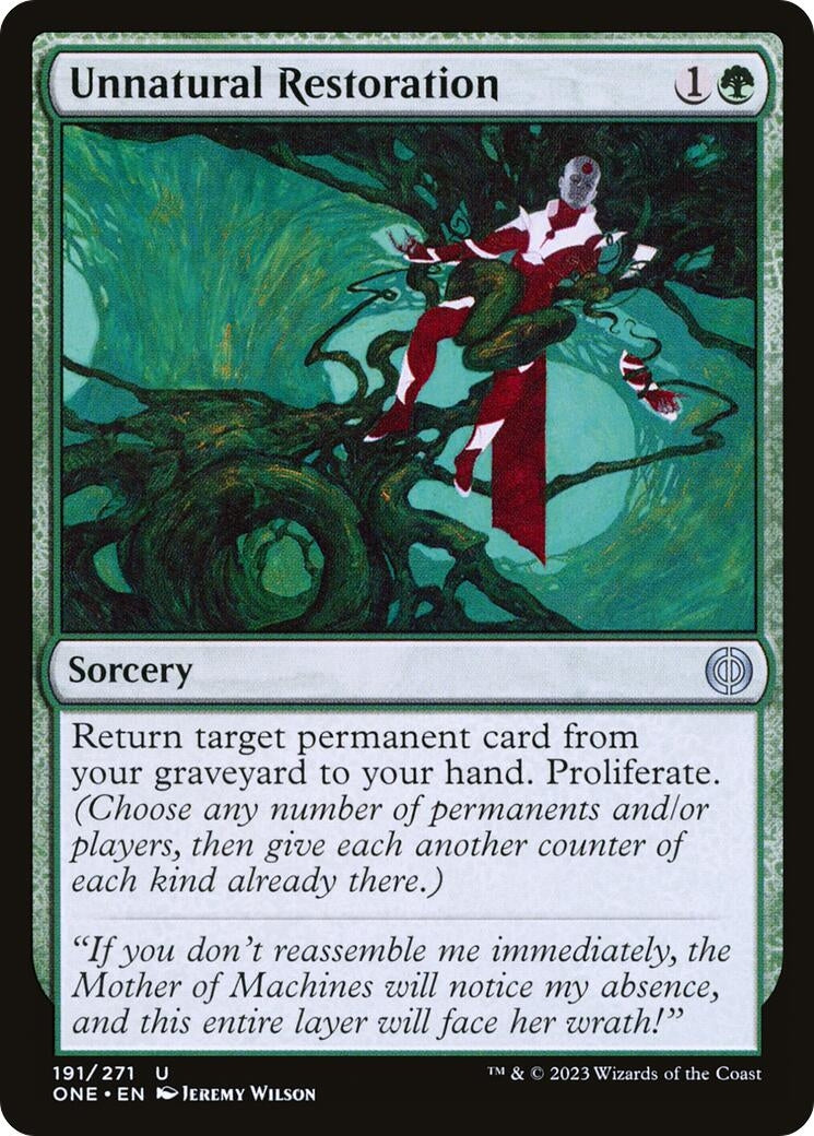 Unnatural Restoration (191) (ONE)