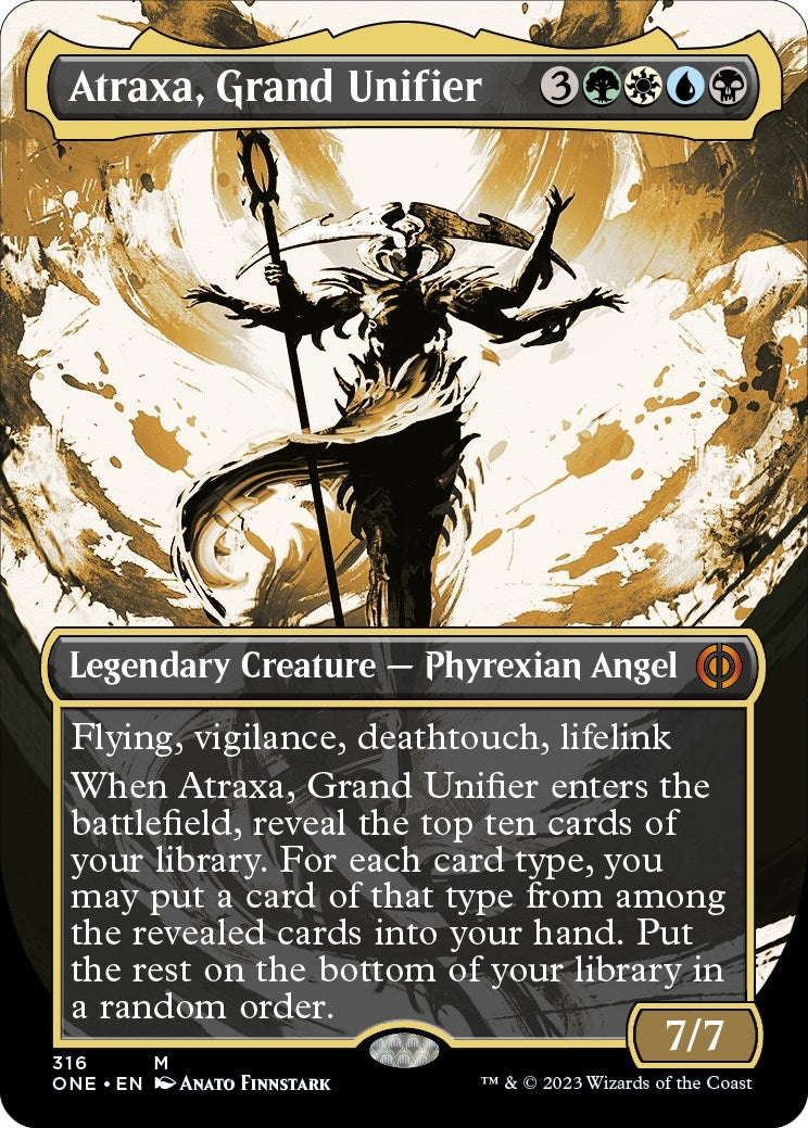 Image for Atraxa, Grand Unifier (Showcase) (316) (ONE) - Magic: The Gathering