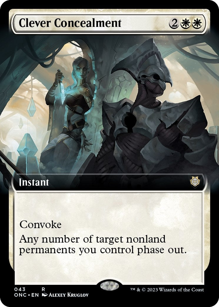 Image for Clever Concealment (Extended Art) (43) (ONC) - Magic: The Gathering