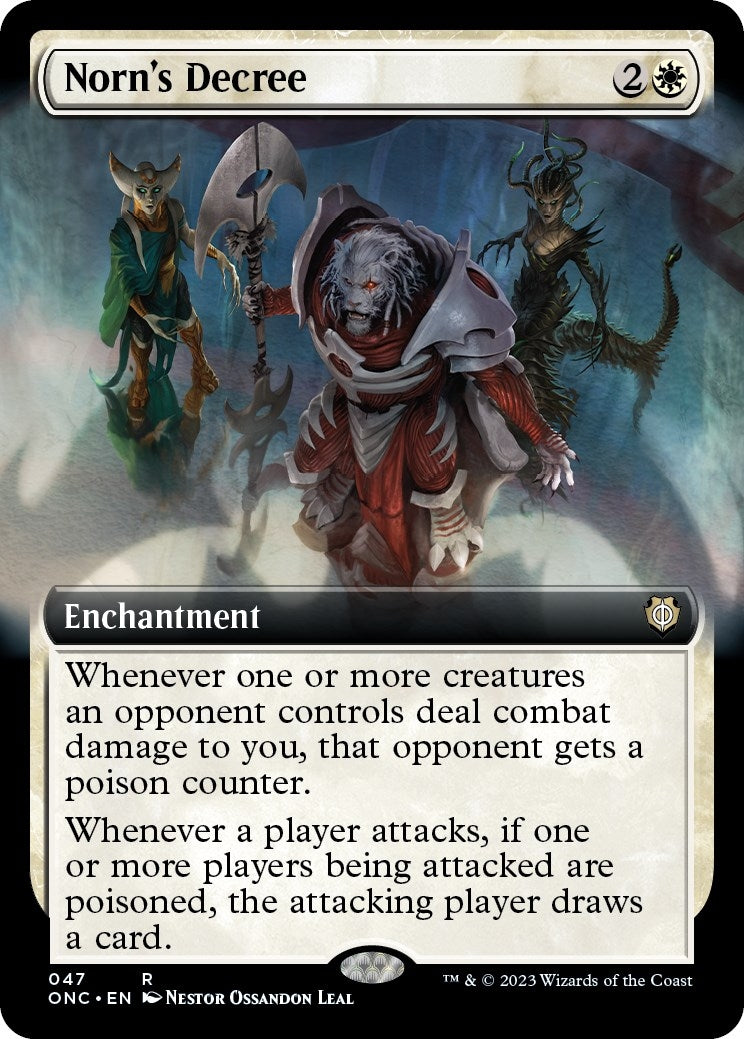 Image for Norn's Decree (Extended Art) (47) (ONC) - Magic: The Gathering