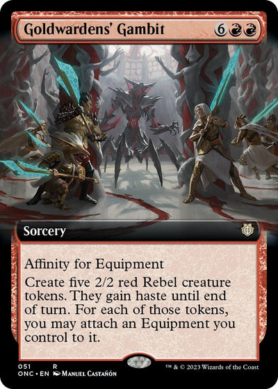 Goldwardens' Gambit (Extended Art) (51) (ONC)