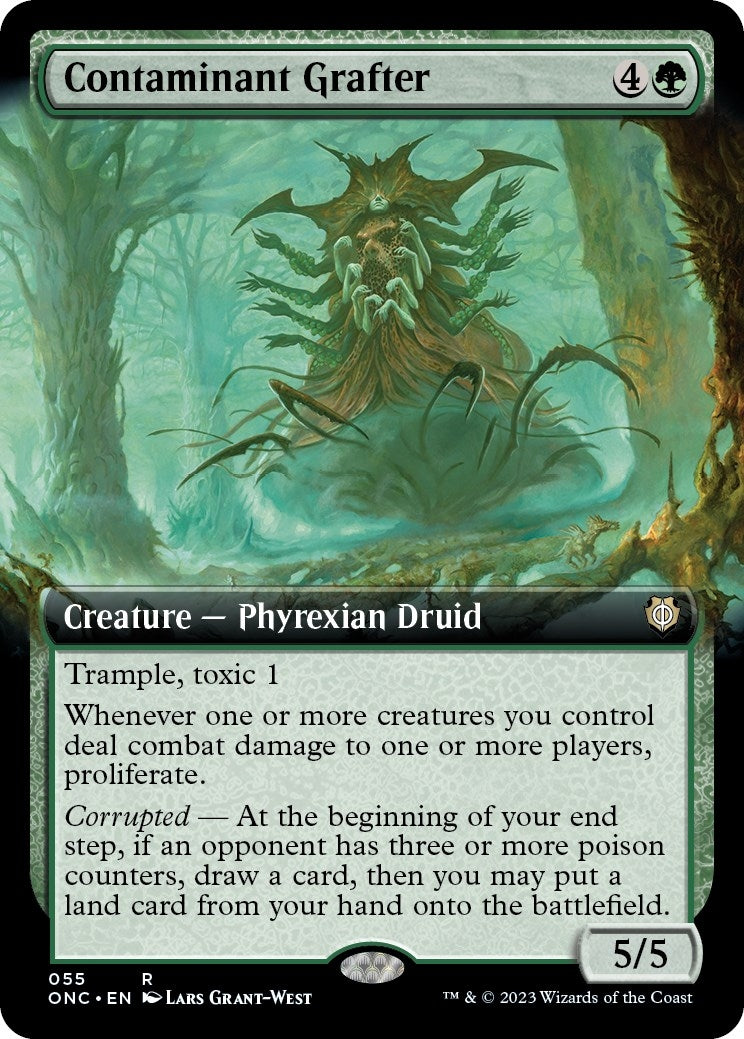 Image for Contaminant Grafter (Extended Art) (55) (ONC) - Magic: The Gathering