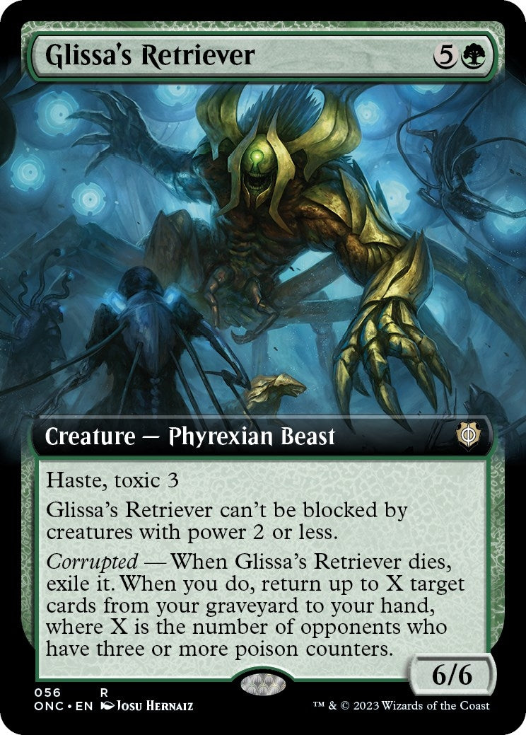 Image for Glissa's Retriever (Extended Art) (56) (ONC) - Magic: The Gathering