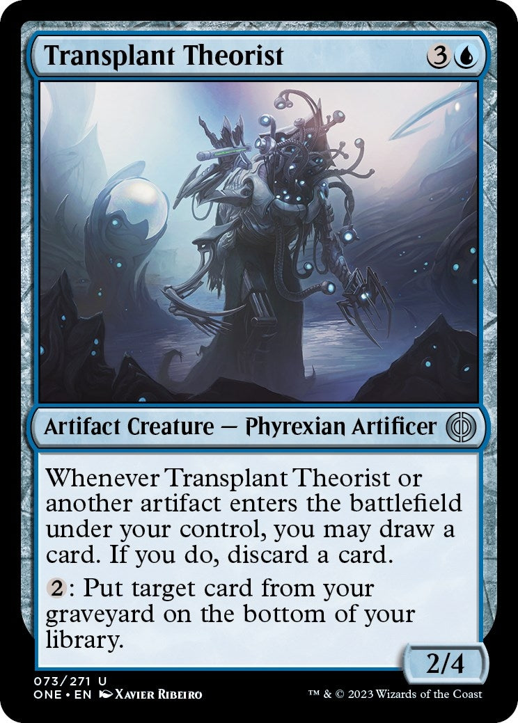 Image for Transplant Theorist (73) (ONE) - Magic: The Gathering