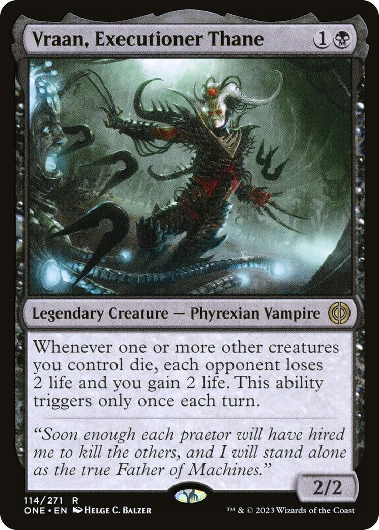 Image for Vraan, Executioner Thane (114) (ONE) - Magic: The Gathering
