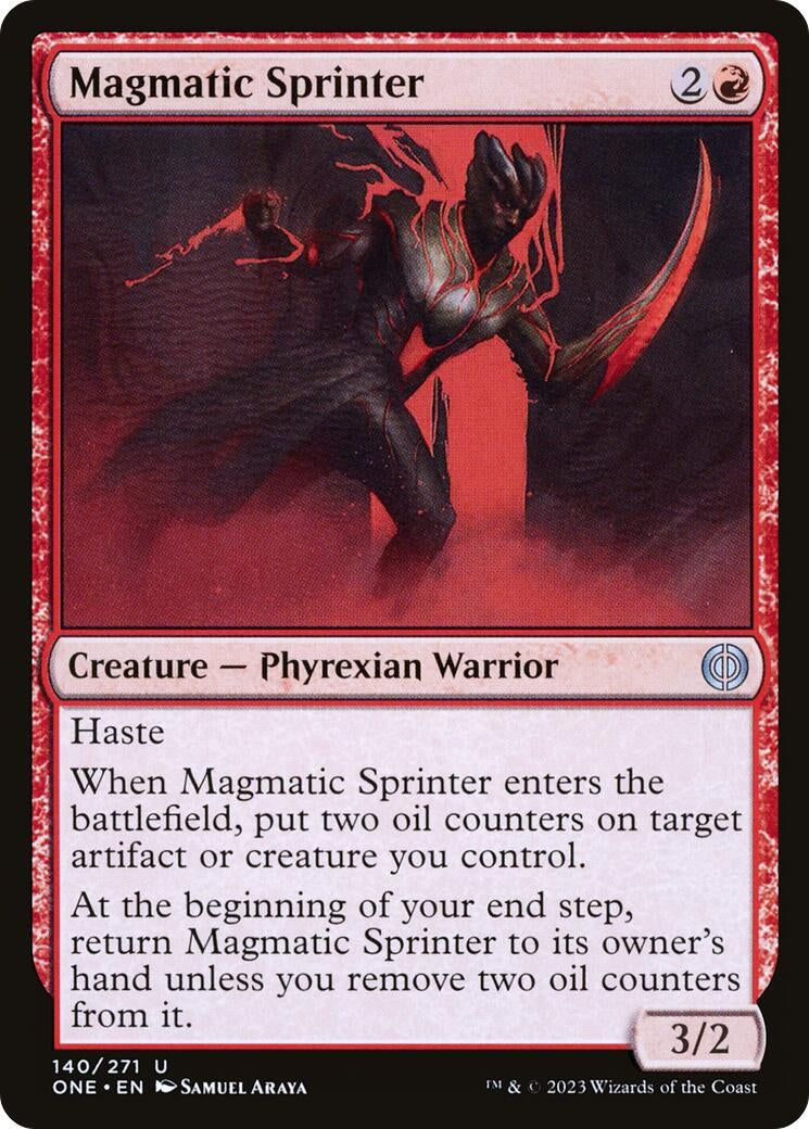 Image for Magmatic Sprinter (140) (ONE) - Magic: The Gathering