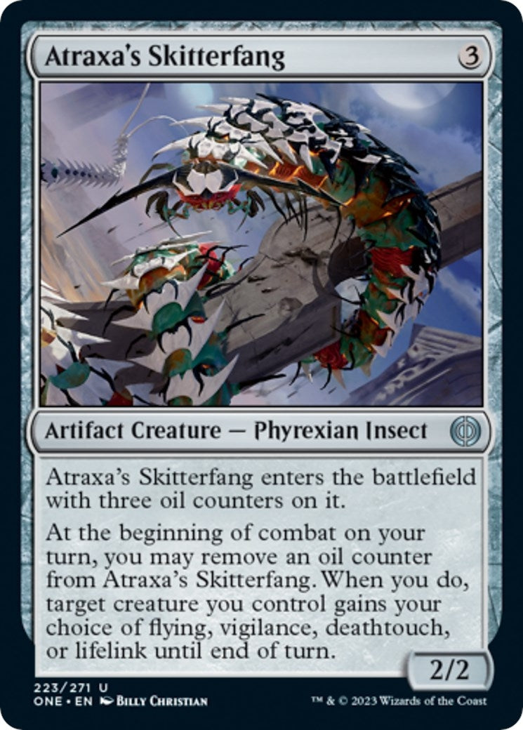 Image for Atraxa's Skitterfang (223) (ONE) - Magic: The Gathering