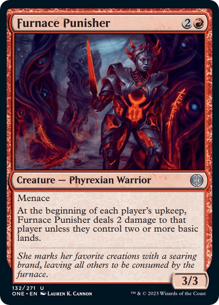 Image for Furnace Punisher (132) (ONE) - Magic: The Gathering