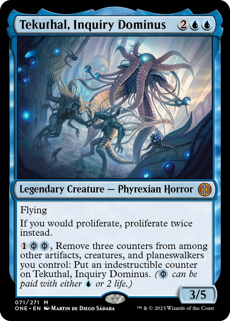 Image for Tekuthal, Inquiry Dominus (71) (ONE) - Magic: The Gathering