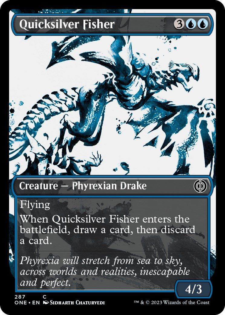 Image for Quicksilver Fisher (Showcase) (287) (ONE) - Magic: The Gathering