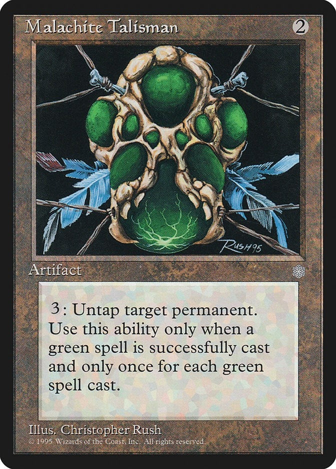 Image for Malachite Talisman (ICE) - Magic: The Gathering