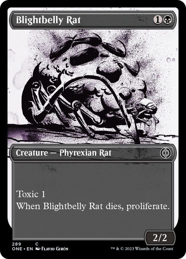 Image for Blightbelly Rat (Showcase) (289) (ONE) - Magic: The Gathering