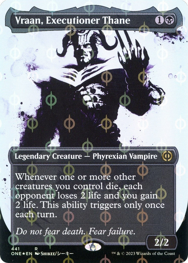 Image for Vraan, Executioner Thane (Showcase) (Step-and-Compleat Foil) (441) (ONE) - Magic: The Gathering