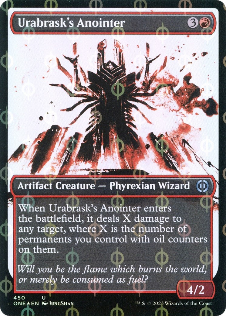 Image for Urabrask's Anointer (Showcase) (Step-and-Compleat Foil) (450) (ONE) - Magic: The Gathering