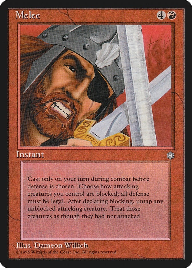 Image for Melee (ICE) - Magic: The Gathering