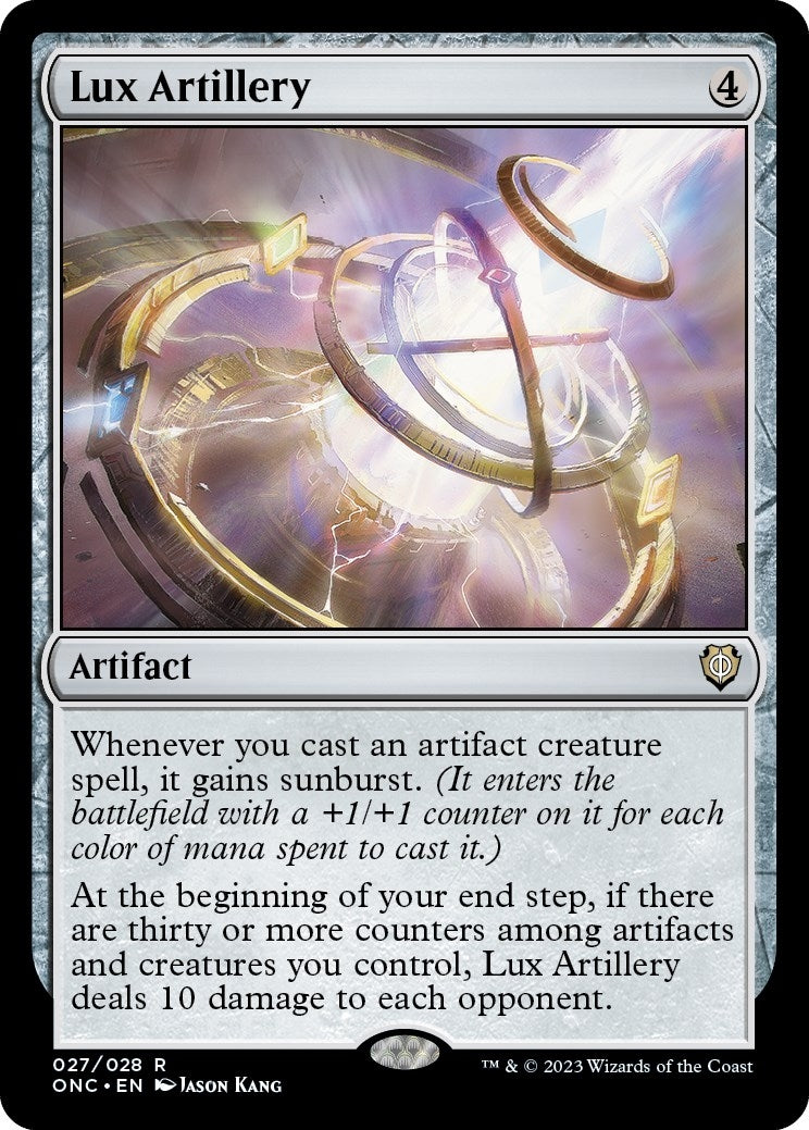 Image for Lux Artillery (27) (ONC) - Magic: The Gathering
