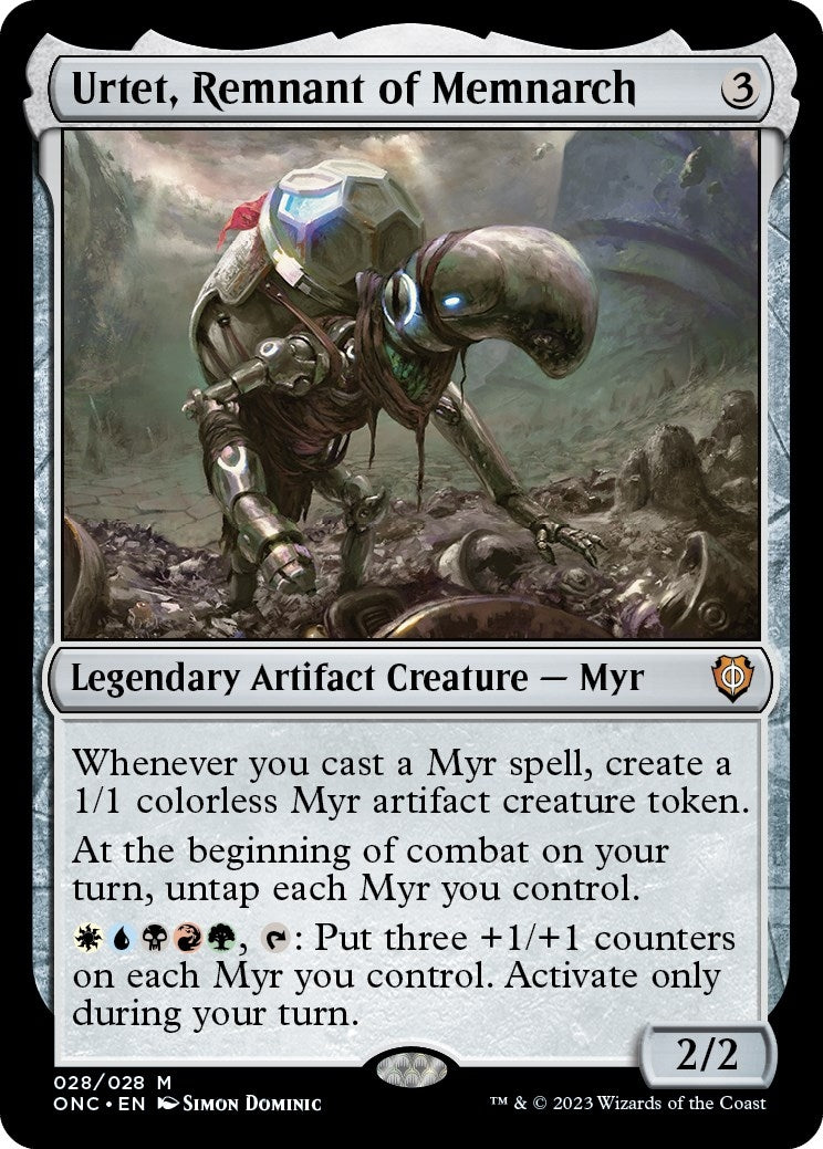 Image for Urtet, Remnant of Memnarch (28) (ONC) - Magic: The Gathering