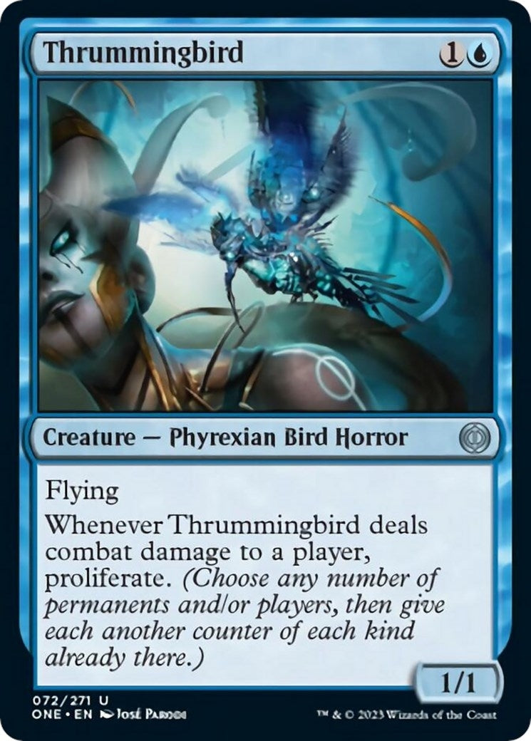 Image for Thrummingbird (72) (ONE) - Magic: The Gathering