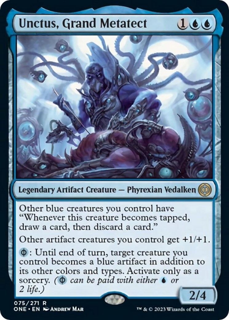 Image for Unctus, Grand Metatect (75) (ONE) - Magic: The Gathering
