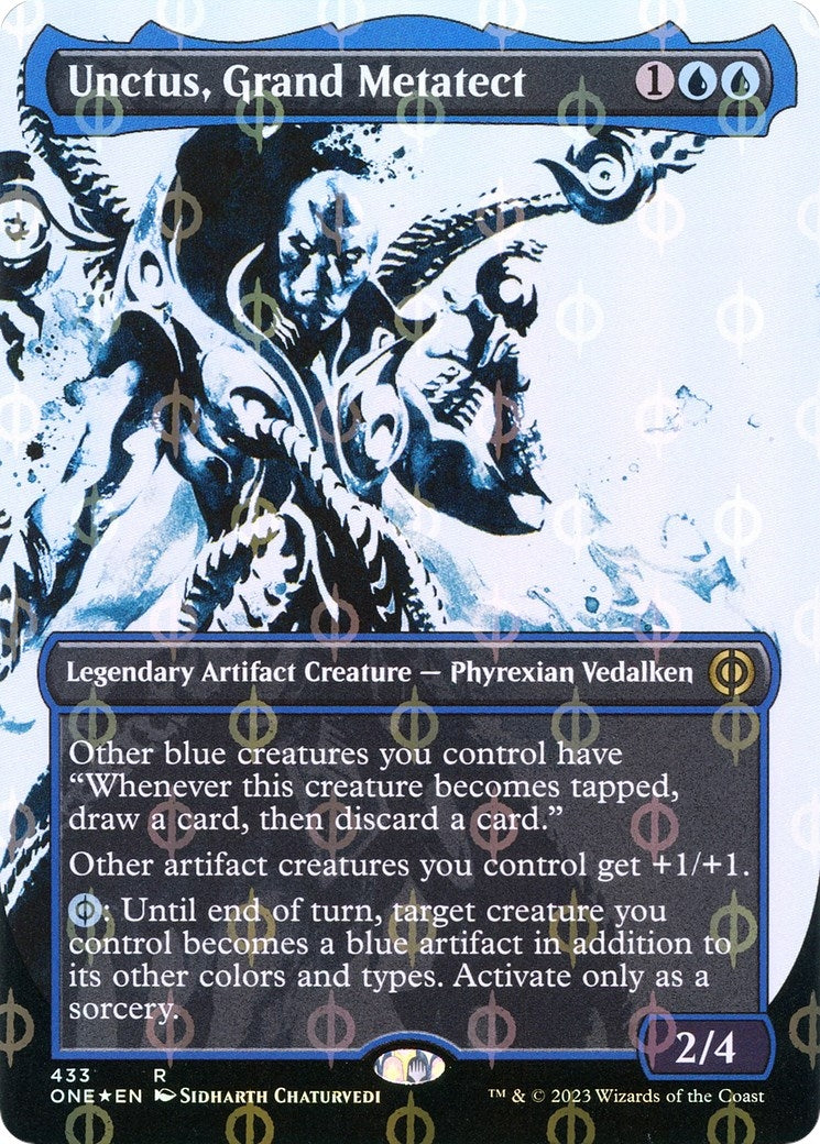Image for Unctus, Grand Metatect (Showcase) (Step-and-Compleat Foil) (433) (ONE) - Magic: The Gathering