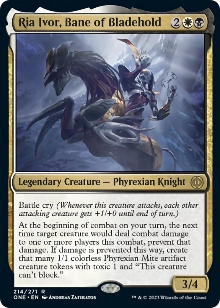 Image for Ria Ivor, Bane of Bladehold (214) (ONE) - Magic: The Gathering