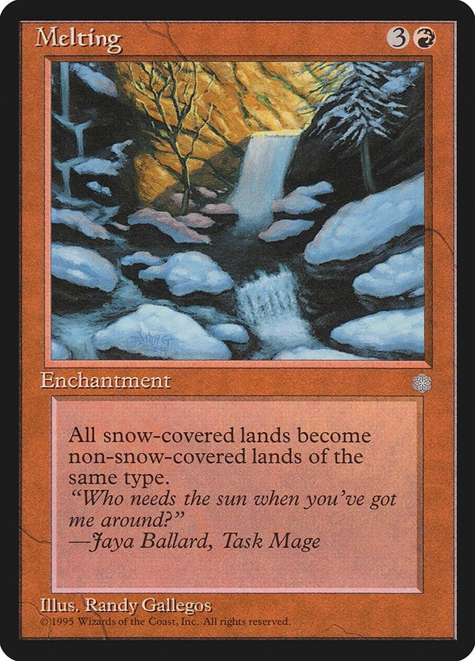 Image for Melting (ICE) - Magic: The Gathering