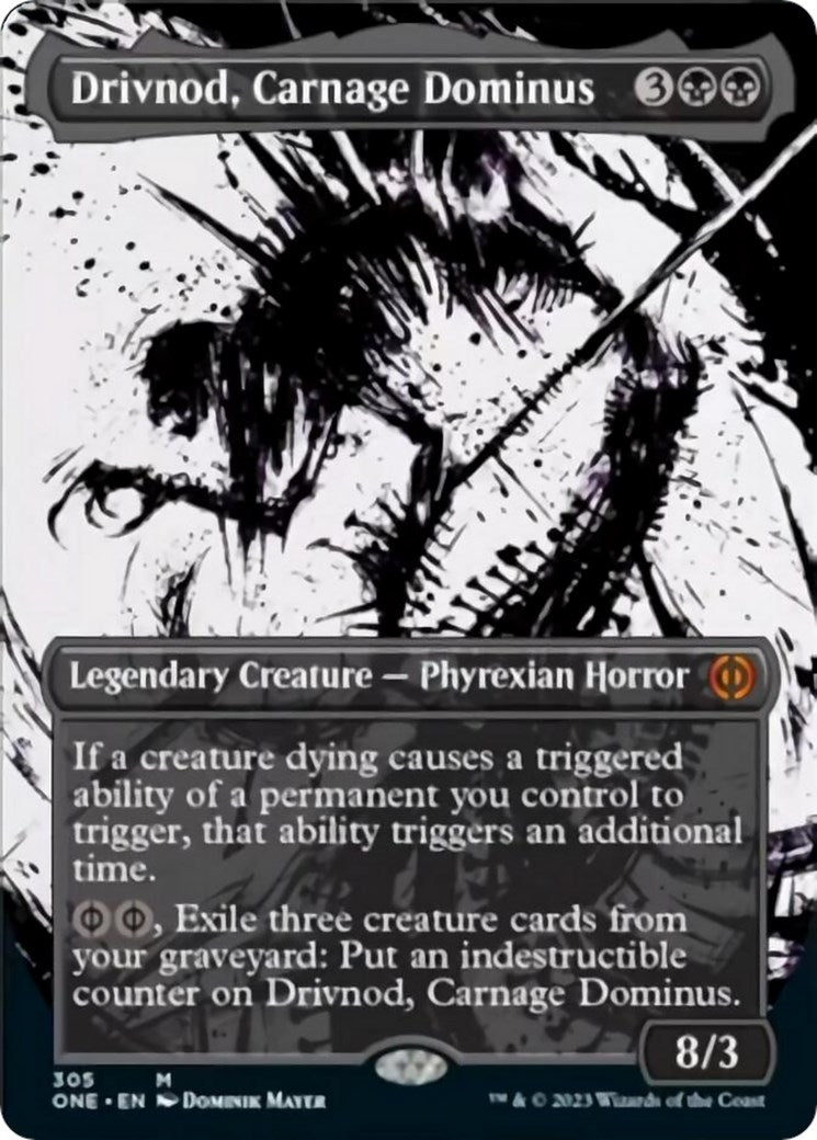 Image for Drivnod, Carnage Dominus (Showcase) (305) (ONE) - Magic: The Gathering