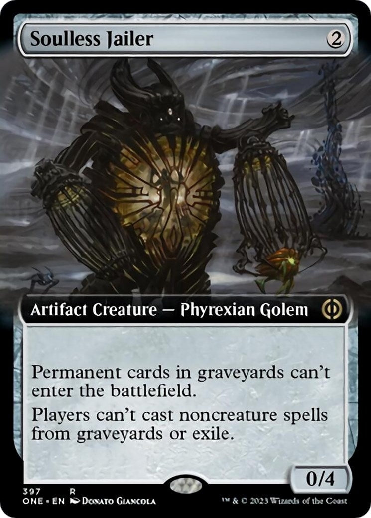 Image for Soulless Jailer (Extended Art) (397) (ONE) - Magic: The Gathering