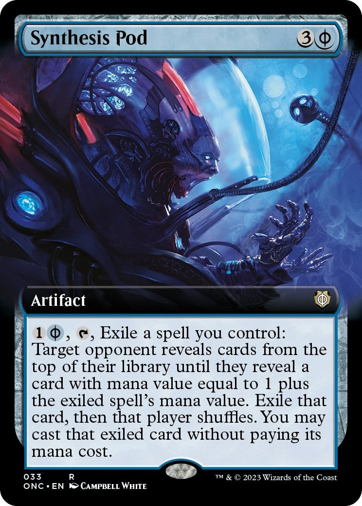 Image for Synthesis Pod (Extended Art) (33) (ONC) - Magic: The Gathering