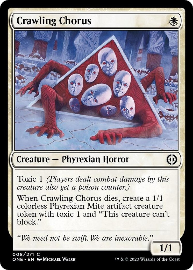 Image for Crawling Chorus (8) (ONE) - Magic: The Gathering