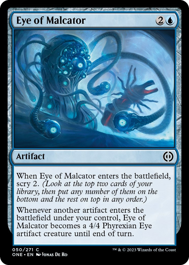 Image for Eye of Malcator (50) (ONE) - Magic: The Gathering