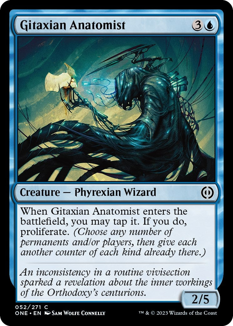 Image for Gitaxian Anatomist (52) (ONE) - Magic: The Gathering