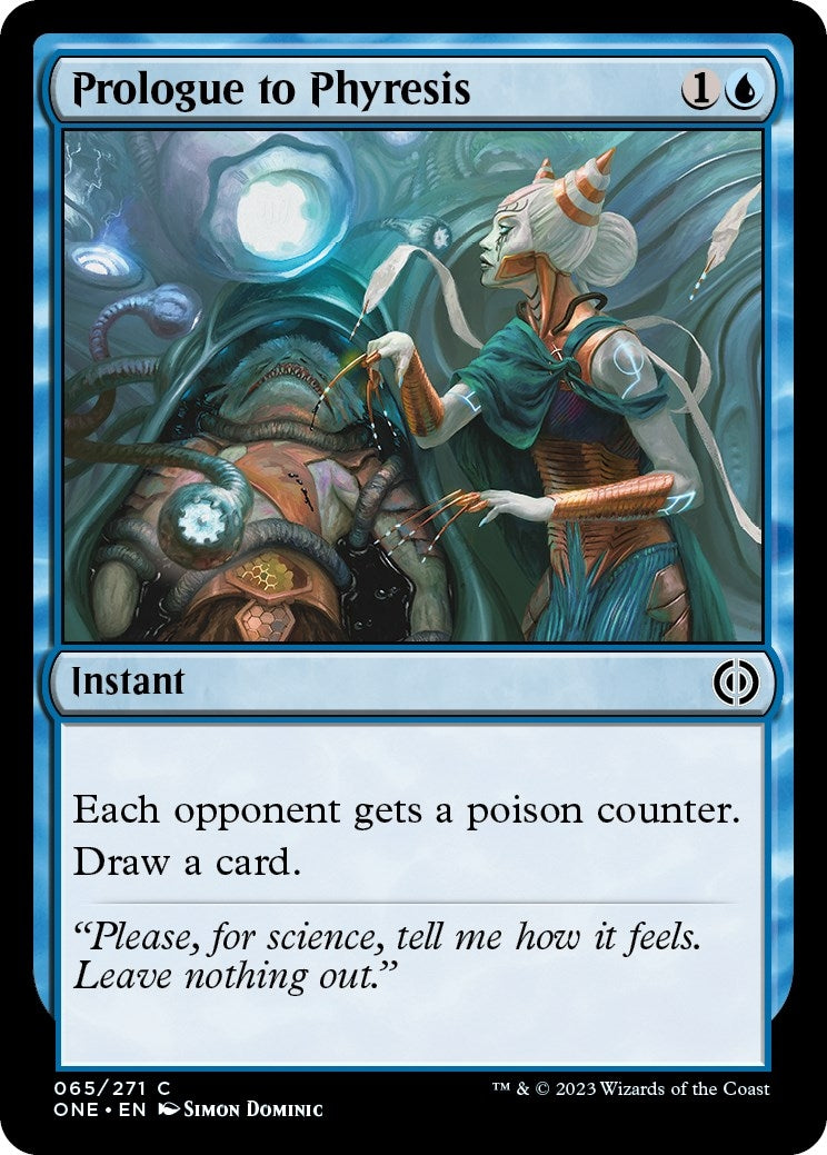 Image for Prologue to Phyresis (65) (ONE) - Magic: The Gathering