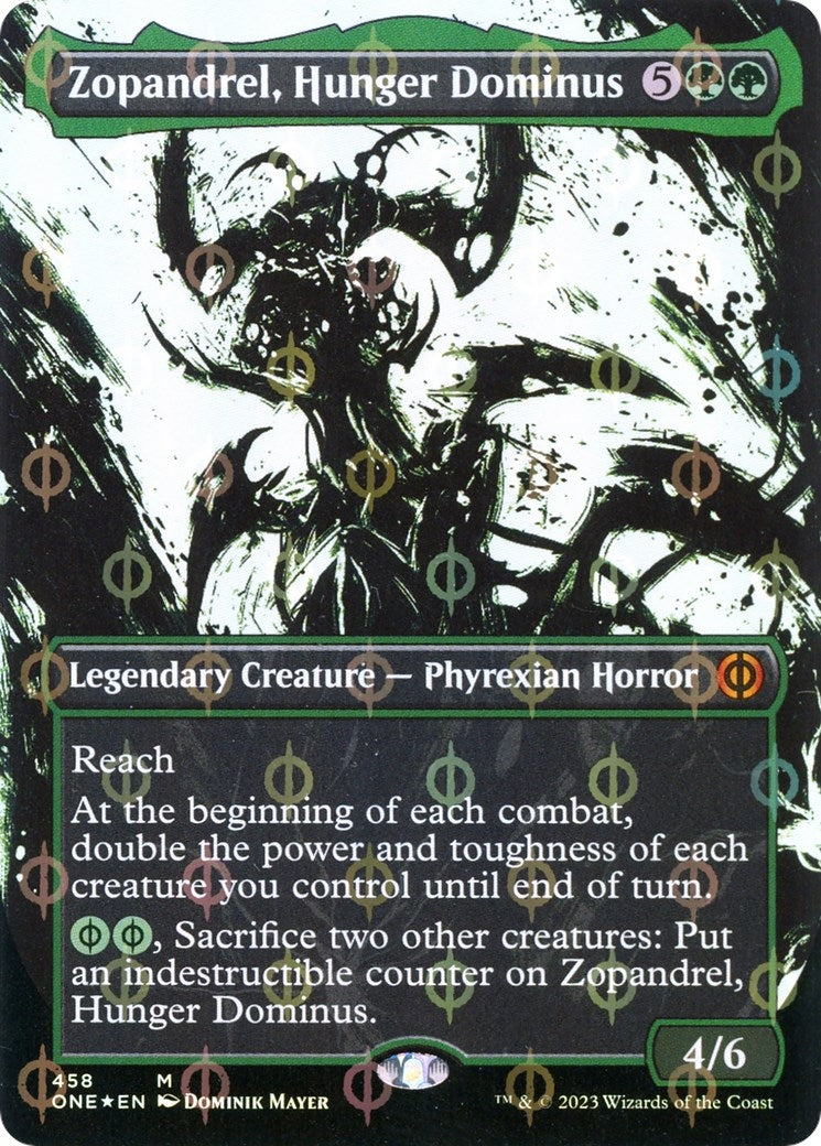 Image for Zopandrel, Hunger Dominus (Showcase) (Step-and-Compleat Foil) (458) (ONE) - Magic: The Gathering