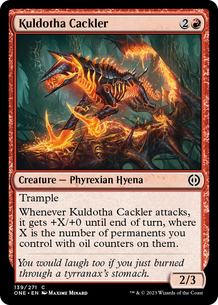 Image for Kuldotha Cackler (139) (ONE) - Magic: The Gathering
