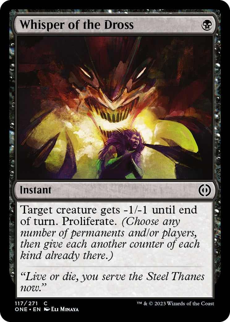 Image for Whisper of the Dross (117) (ONE) - Magic: The Gathering