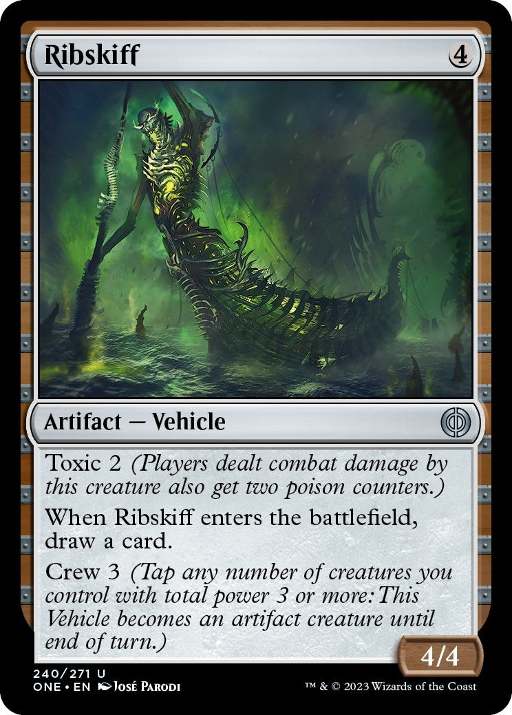 Image for Ribskiff (240) (ONE) - Magic: The Gathering