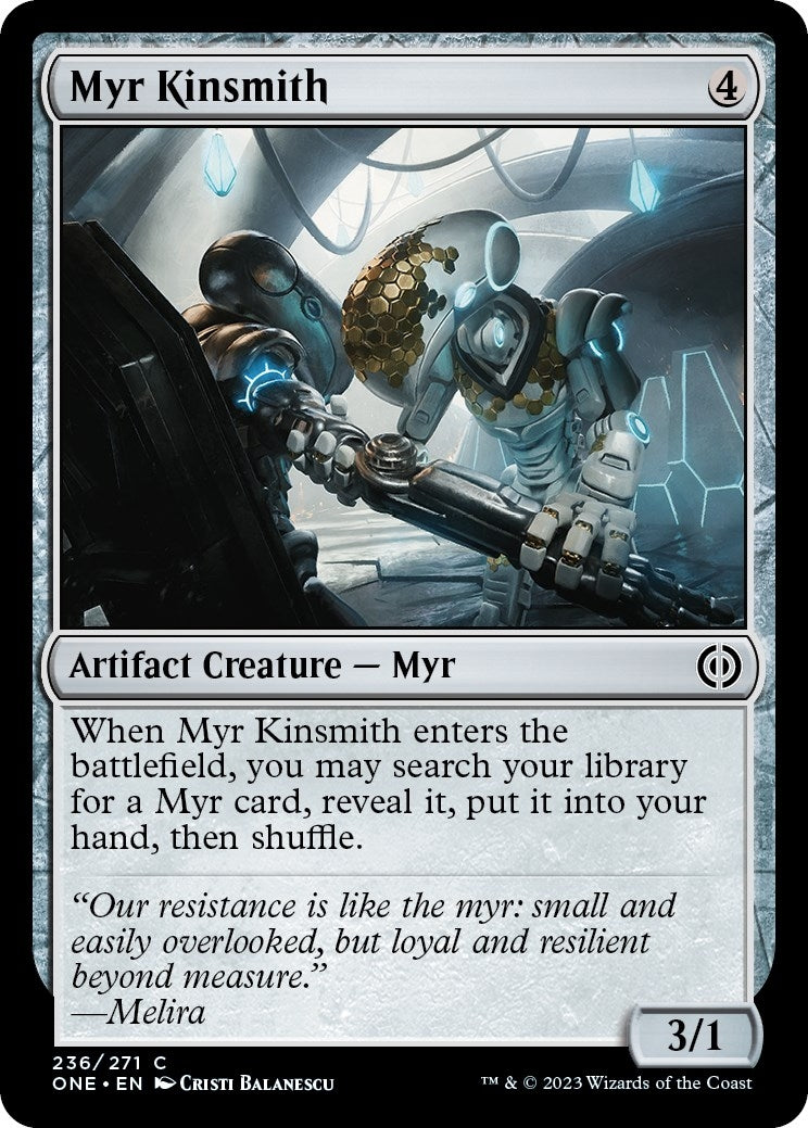 Image for Myr Kinsmith (236) (ONE) - Magic: The Gathering