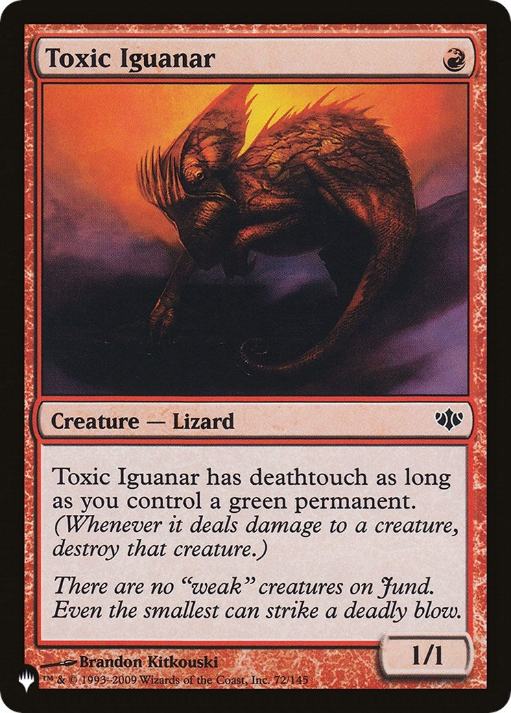 Toxic Iguanar (72/145) (LIST)